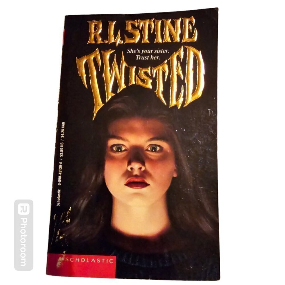 Twisted by R.L. Stine Scholastic Paperback Point Horror Vintage